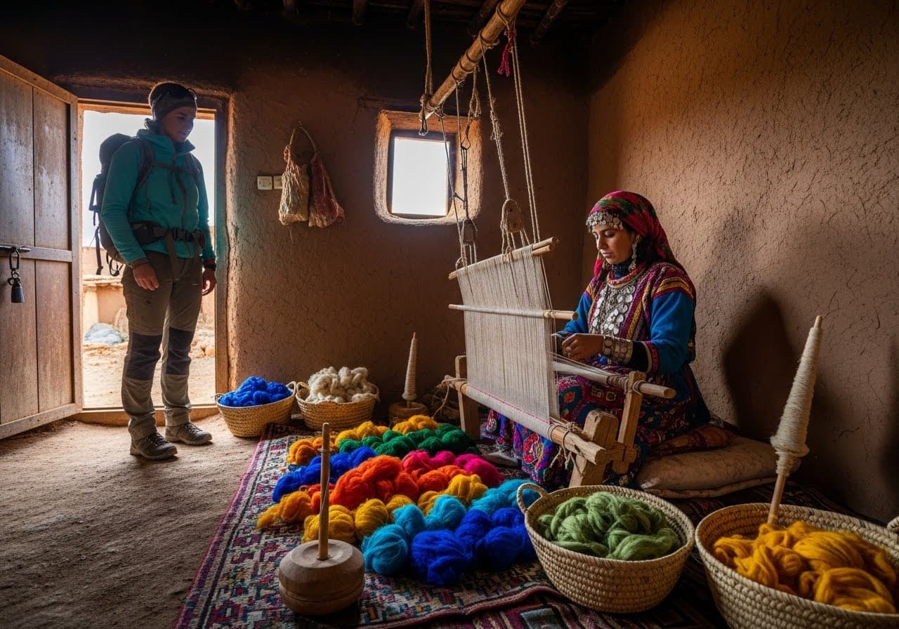Meeting the Weavers: Stories from the Atlas Mountains